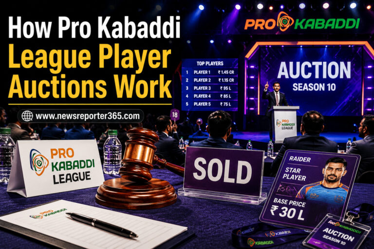 How Pro Kabaddi League Player Auctions