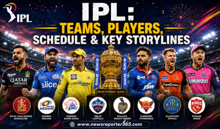 IPL: Teams, Players, Schedule & Key Storylines