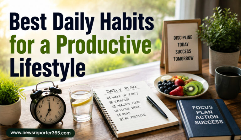 Best Daily Habits for a Productive Lifestyle