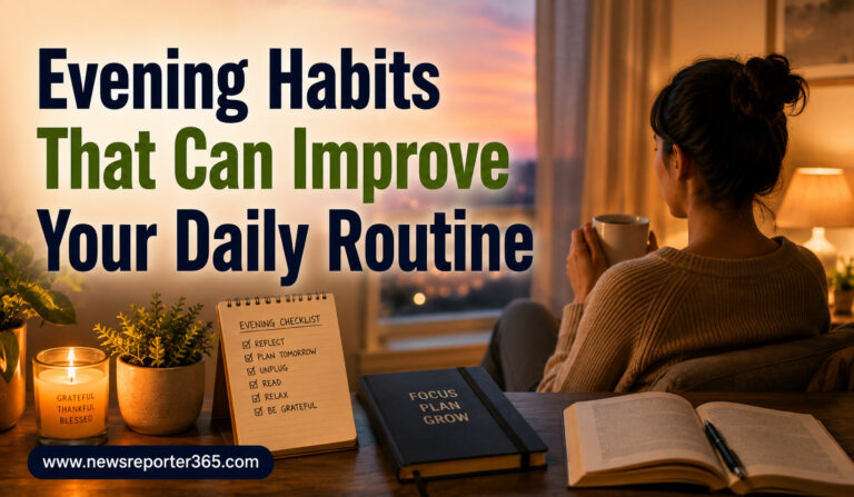 Evening Habits That Can Improve Your Daily Routine