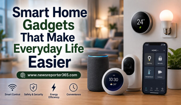 Smart Home Gadgets That Make Everyday Life Easier