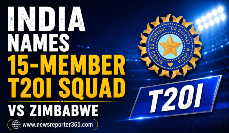 India Names 15-Member T20I Squad vs Zimbabwe