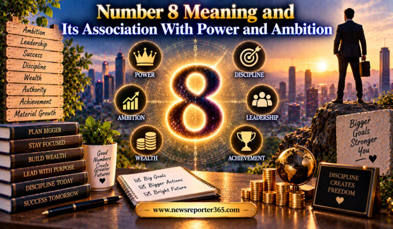 Number 8 Meaning and Its Association With Power and Ambition