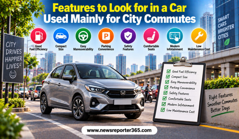 Features to Look for in a Car Used Mainly for City Commutes