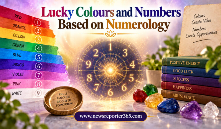 Lucky Colours and Numbers Based on Numerology