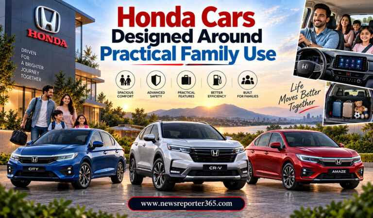 Honda Cars Designed Around Practical Family Use