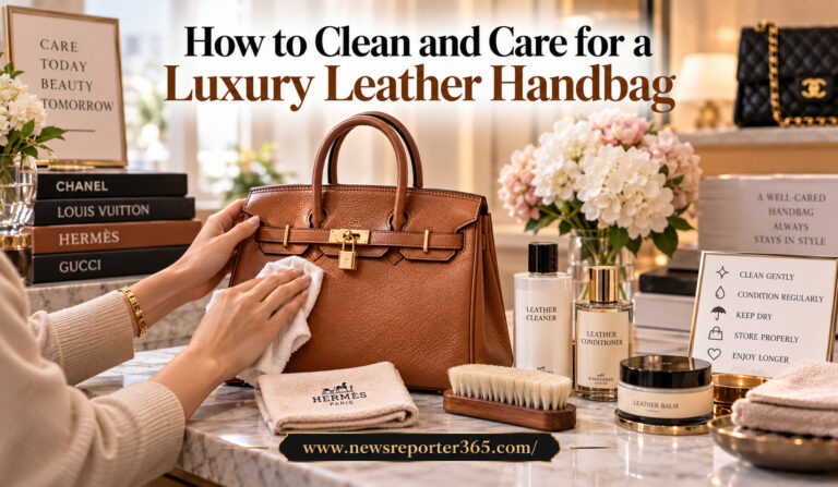How to Clean and Care for a Luxury Leather Handbag
