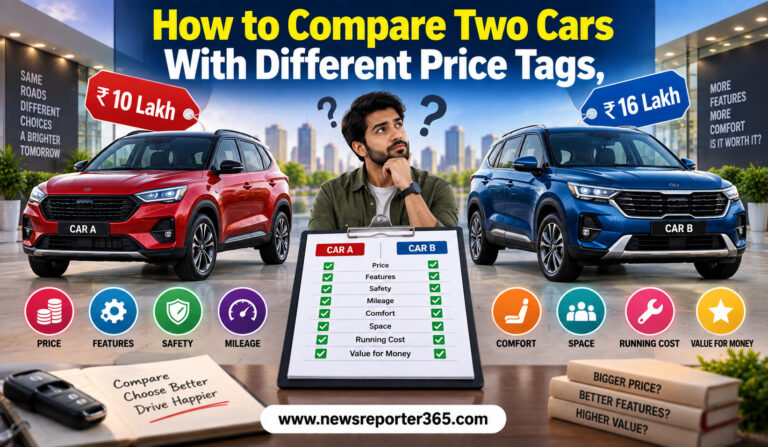 How to Compare Two Cars With Different Price Tags