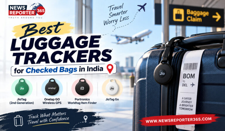 Best Luggage Trackers for Checked Bags in India