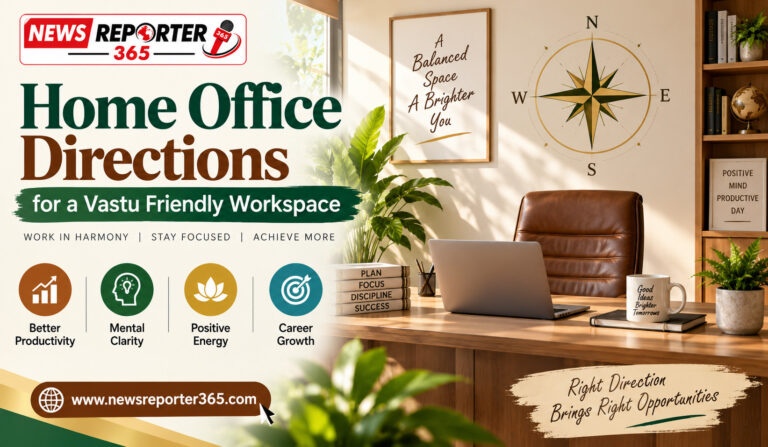 Home Office Directions for a Vastu Friendly Workspace