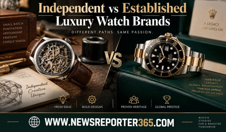 Independent vs Established Luxury Watch Brands