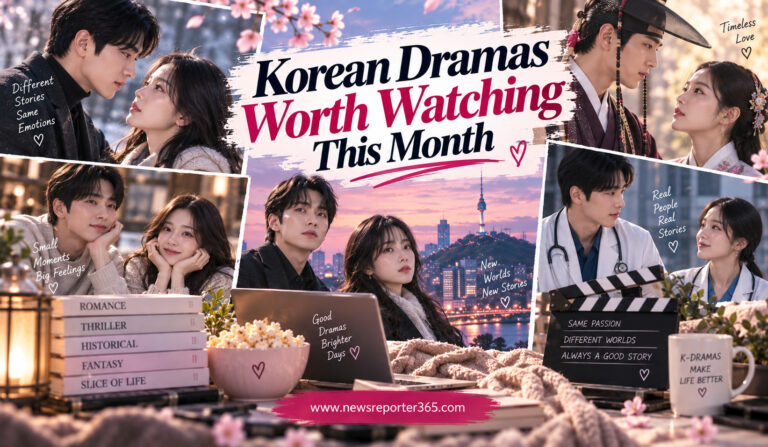 Korean Dramas Worth Watching This Month