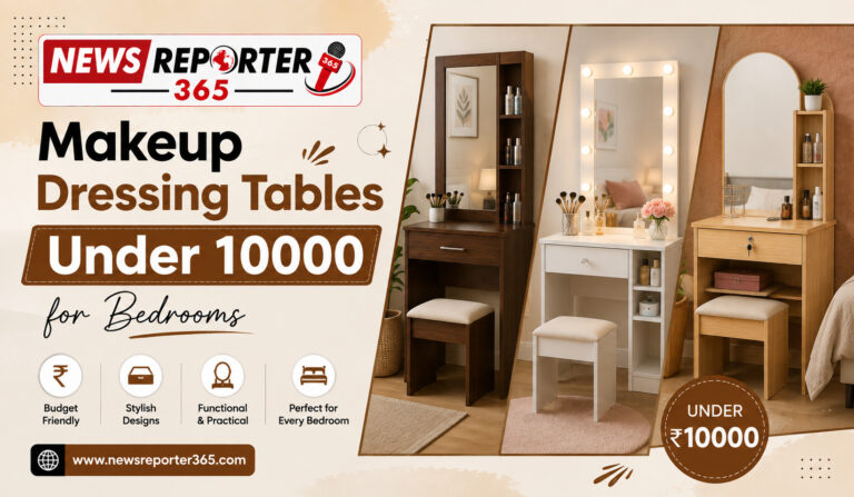 Makeup Dressing Tables Under 10000 for Bedrooms