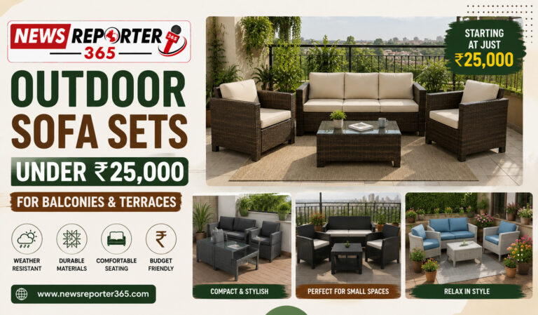 Outdoor Sofa Sets Under 25000 for Balconies and Terraces 
