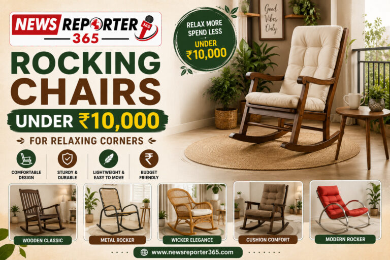 Rocking Chairs Under 10000 for Relaxing Corners
