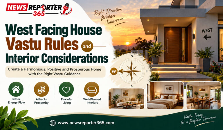 West Facing House Vastu Rules and Interior Considerations