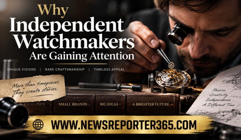 Why Independent Watchmakers Are Gaining Attention